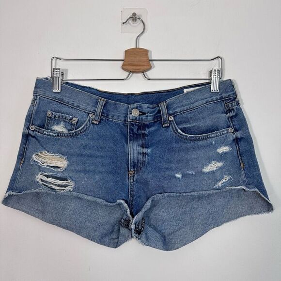 Rag & Bone Cut Off Short in Gunner - Picture 2 of 8